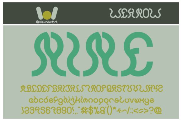 A Designer’s Look at the Nine Display Typeface