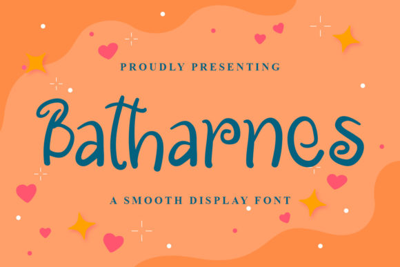 Batharnes: A Quirky Display Font for Business Branding