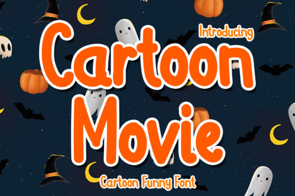 Cartoon Movie: A Display Font for Editorial Layouts