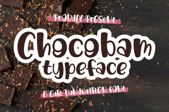 Chocobam: A Playful Display Font for Casual Branding