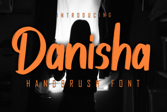 Danisha: A Playful Brushed Font for Editorial Design
