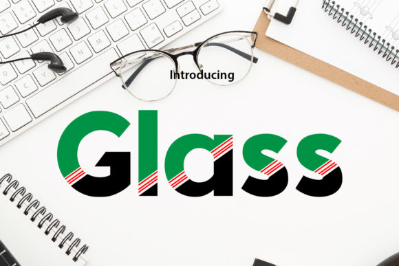 Glass: A Fresh Display Font for Digital Branding