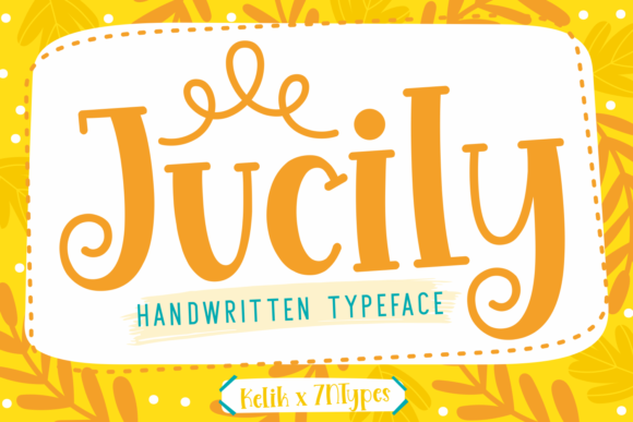Jucily: A Joyful Display Font for Modern Web Design