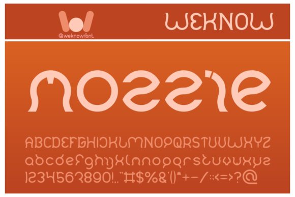 Mozzie: A Display Font That Feels Like Hand-Crafted Personality