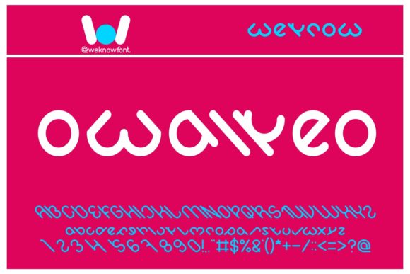 Owaikeo: The Futuristic Display Font for Scroll-Stopping Visuals