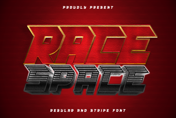Race Space: A Bold Display Font That Commands Attention Online