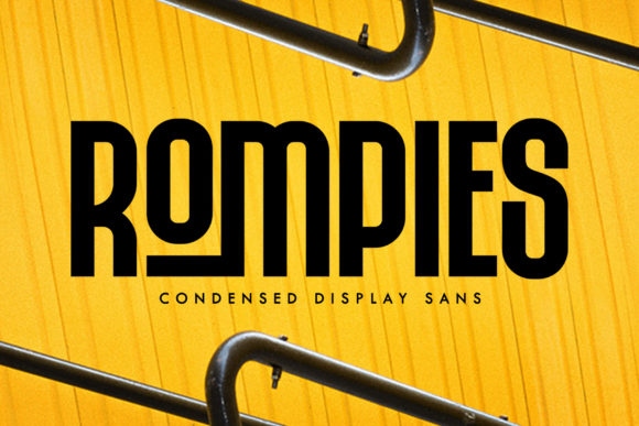 Rompies Display Font for Handmade Creators