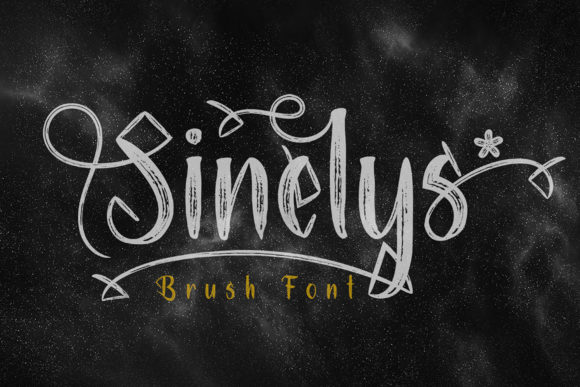 Sinelys: A Vintage Display Font That Feels Like Home
