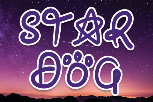Star Dog: A Playful Display Font That Feels Like a Warm Hug