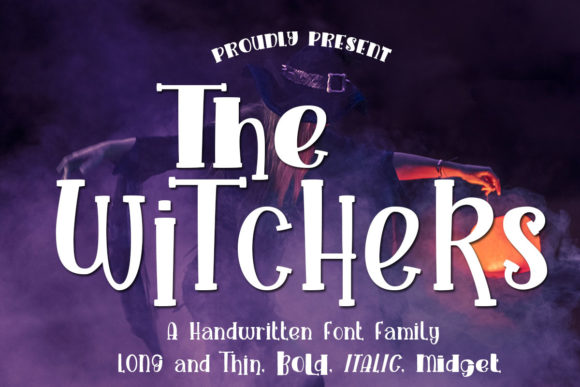 The Witchers: A Playful Display Font for Editorial Charm
