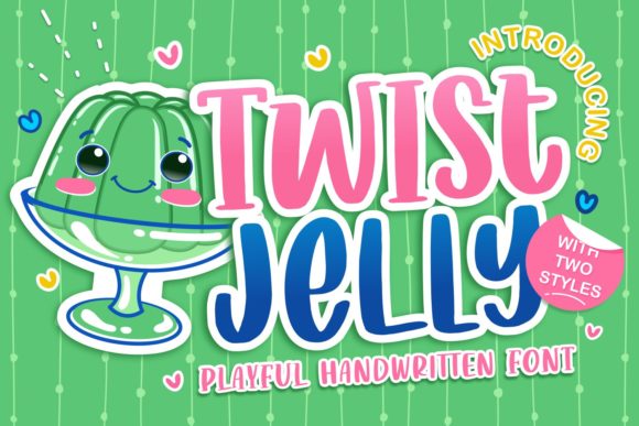 Twist Jelly: A Playful Display Font for Handmade Charm