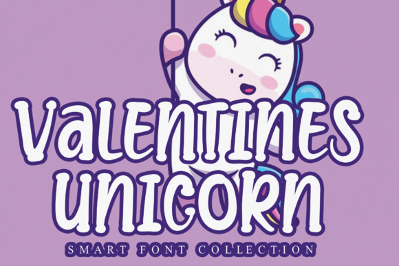 Valentines Unicorn: A Display Font for Editorial Charm