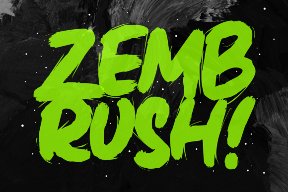 Zembrush: A Bold, Quirky Display Font That Actually Works